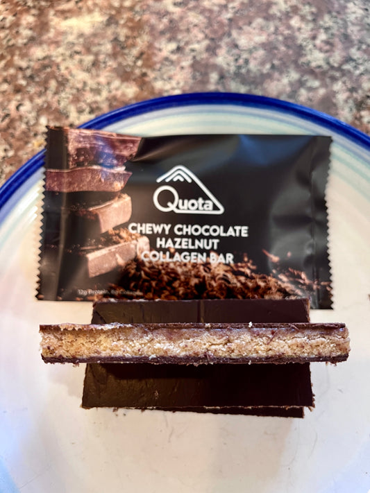 Chewy Chocolate Hazelnut Date Bar